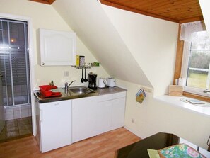Fridge, high chair
