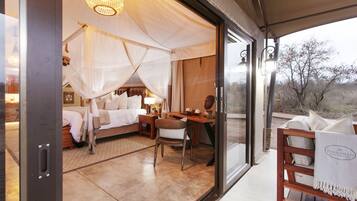 Premium bedding, Select Comfort beds, individually furnished, desk