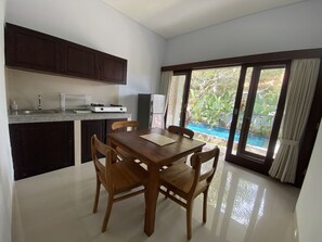 Dining - 4 Bedroom Private Villa with Swimming Pool (Ubud)