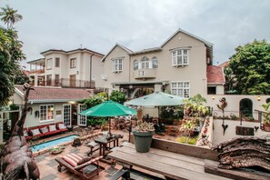 Majoituspaikan julkisivu