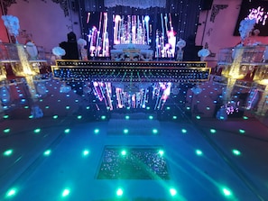 Innenbereich für Hochzeiten