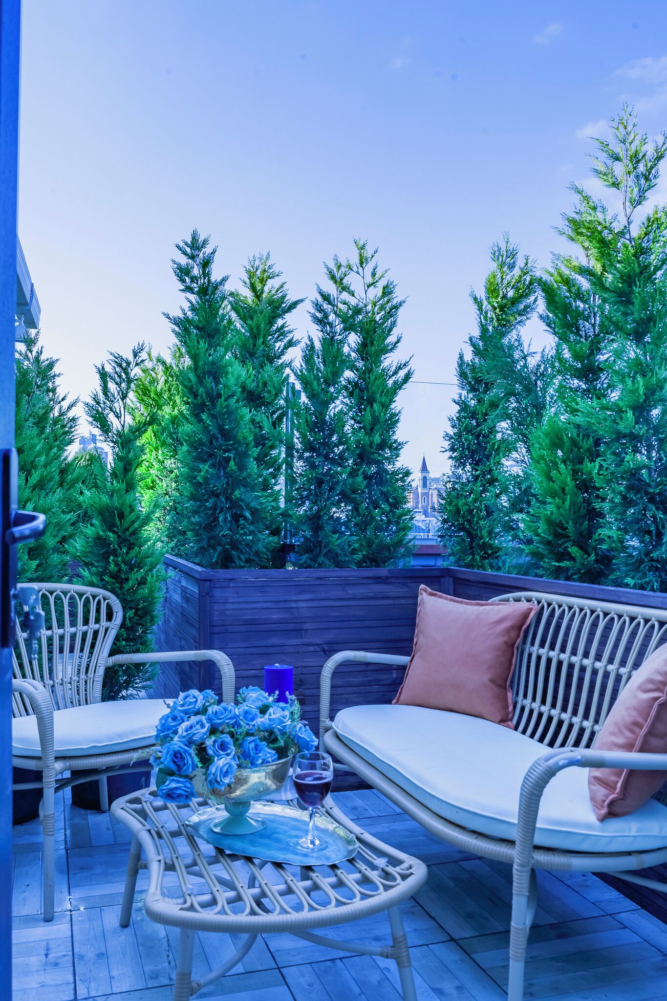 浪漫套房 | 露台