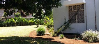 Banana house overlooking Mt. Kilimanjaro.