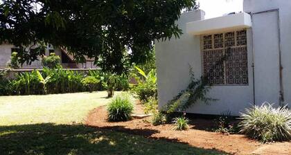 Banana house overlooking Mt. Kilimanjaro.