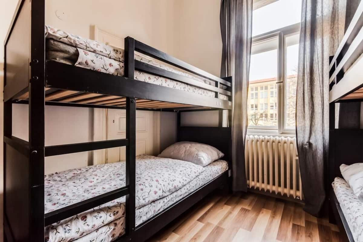 Desk, blackout drapes, free WiFi, bed sheets