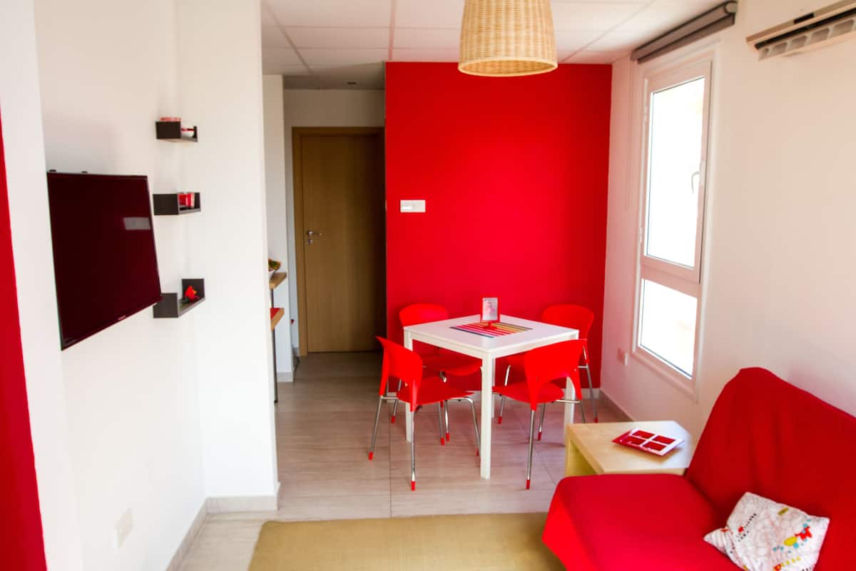 Design-Apartment (Red) | Wohnzimmer