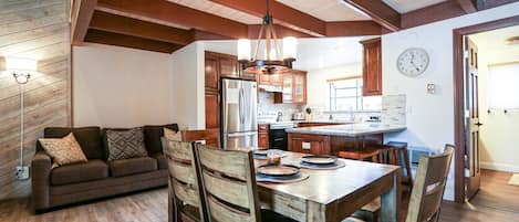 Condo, 2 Bedrooms | Private kitchen | Fridge, microwave, dishwasher, coffee/tea maker