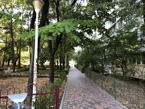 Overnattingsstedets uteområder