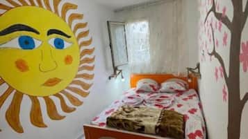 Quarto casal básico, para não fumantes, vista para o jardim | 1 quarto, Wi-Fi de cortesia