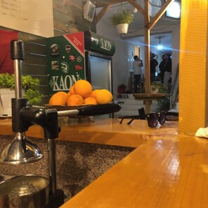 Façade de l’hébergement