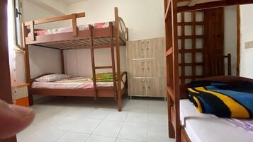 Basic Shared Dormitory, Courtyard View | 1 bedroom, free WiFi