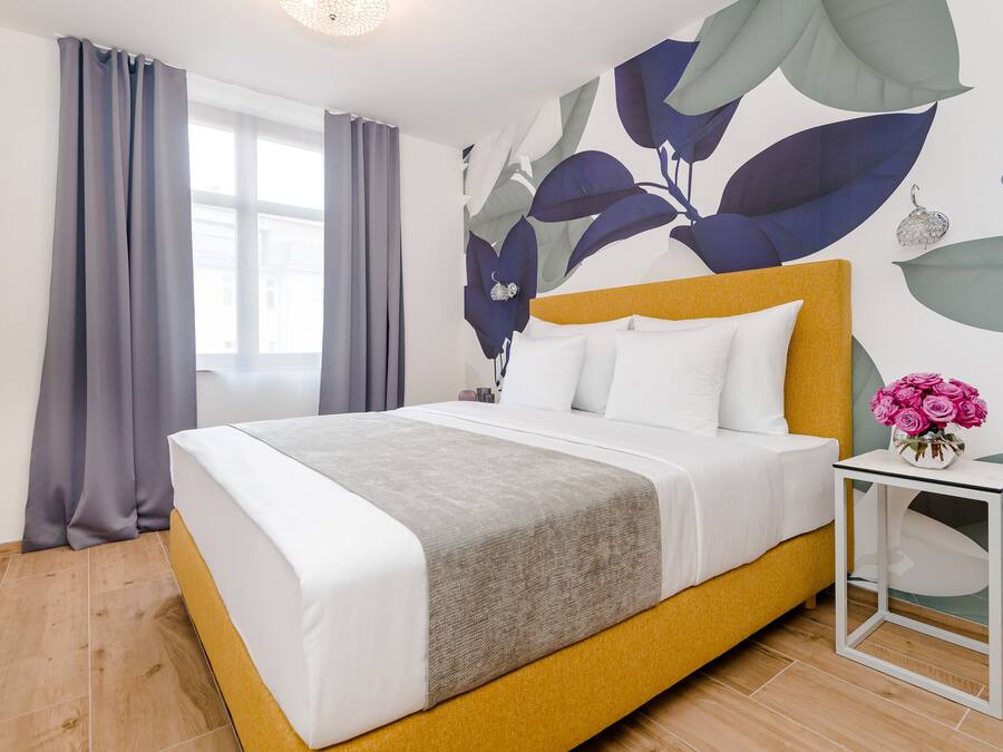 Apartamento ejecutivo (502) | Ropa de cama de alta calidad y sistema de insonorización