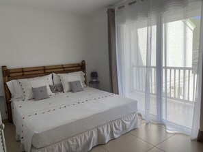 1 室のベッドルーム、アイロン / アイロン台、WiFi、ベッドシーツ