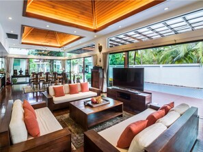 Villa | Living area | LCD TV