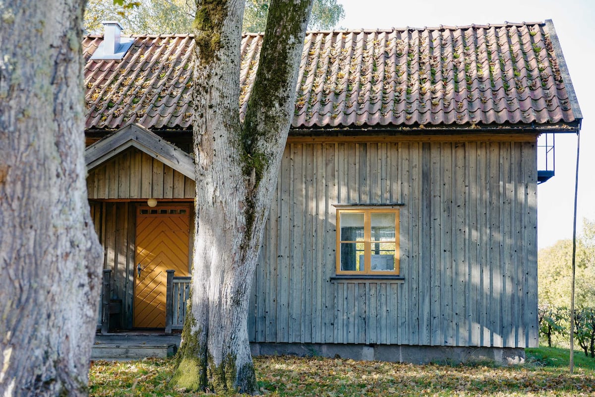 Cabaña Confort (Kronogården) | 1 habitación, tabla de planchar con plancha, wifi gratis y ropa de cama