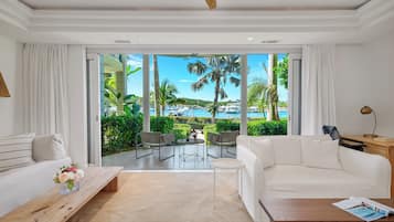 Spacious 1 Bedroom, 1 Bathroom (C3) | Living area | LED TV