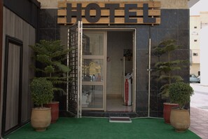 Entrada al alojamiento