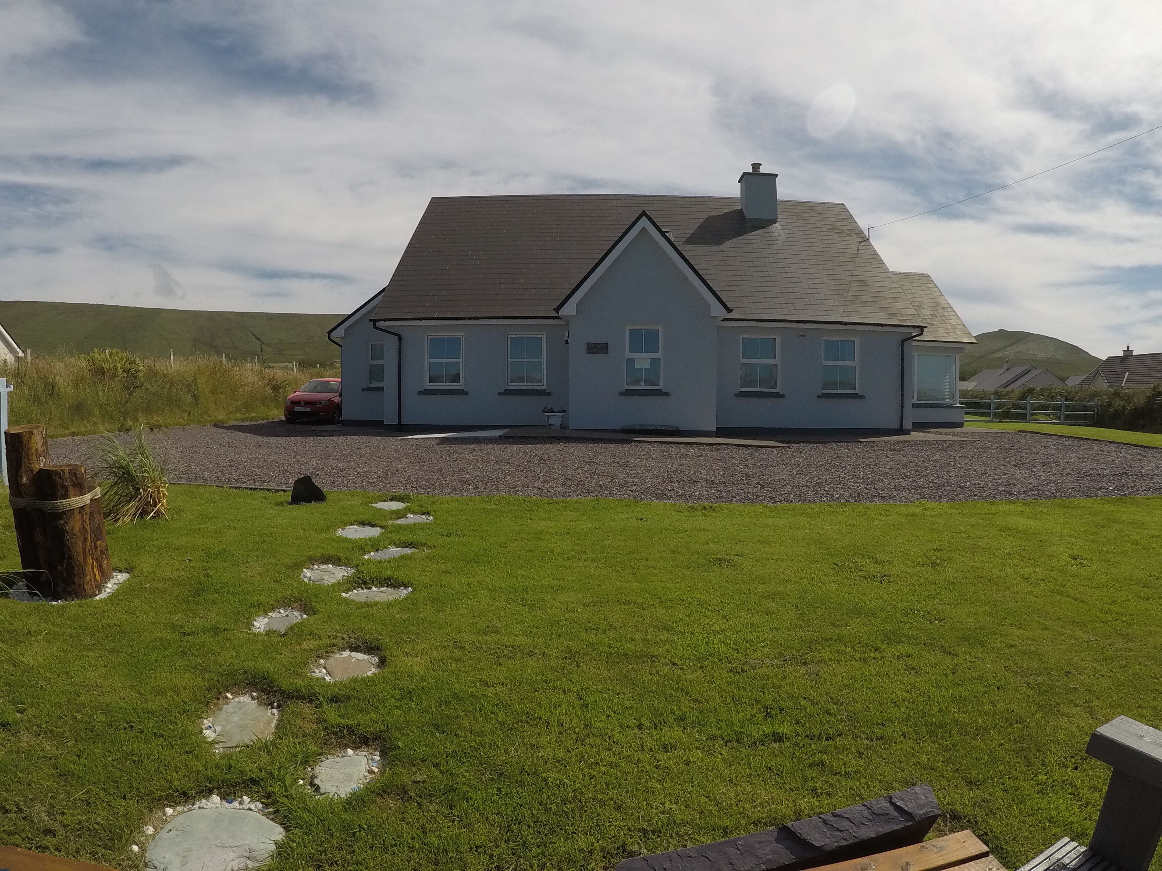 Voorkant van accommodatie