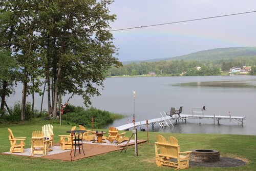 Majestic recreational Lodging w/ Snowmobile and Side x Side rentals on Long Lake