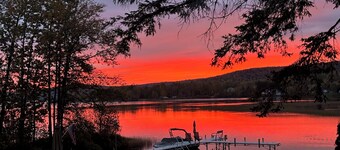 Majestic recreational Lodging w/ Snowmobile and Side x Side rentals on Long Lake