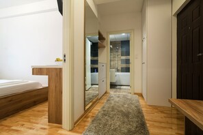 Apartment | 1 bedroom, iron/ironing board, free WiFi, bed sheets - Apartments in the center with parking (Niš)