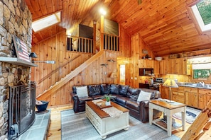 TV, DVD player, books