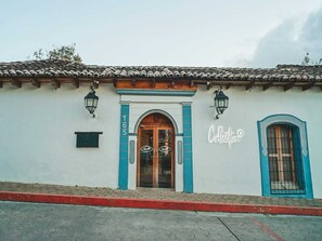 Façade de l’hébergement