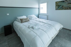 2 quartos, Wi-Fi de cortesia, roupa de cama