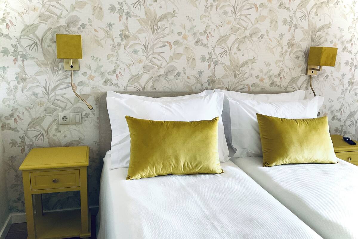 Chambre Classique avec lits jumeaux | Bureau, Wi-Fi gratuit