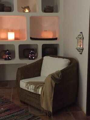 Interior - House of charm and warmth by the sea in Graçandu-RN (Extremoz)