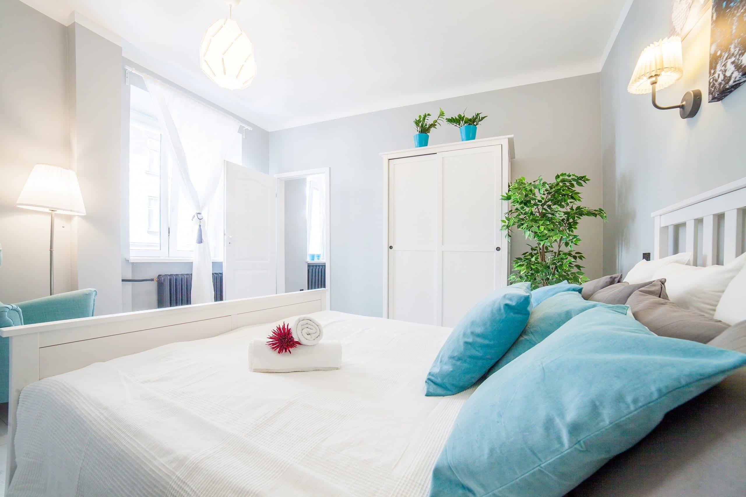 2 chambres, fer et planche à repasser, Wi-Fi, draps fournis