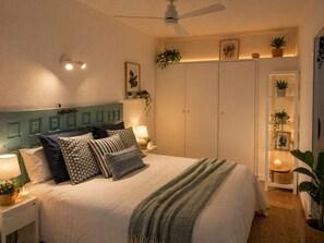 1 bedroom, iron/ironing board