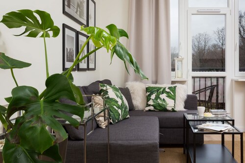 A Unique Apartment with a Balcony & Parking | Close to Łazienki Królewskie