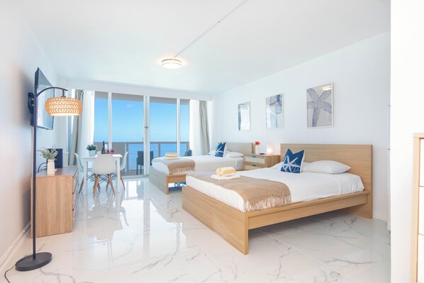 Premium Studio Suite | Individually decorated, individually furnished, laptop workspace