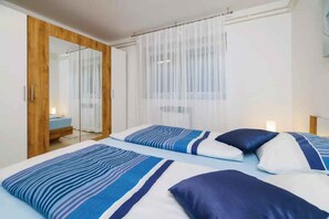 2 室のベッドルーム、WiFi