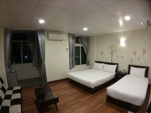 Phòng 3 tiện nghi đơn giản (604) | Màn/rèm cản sáng, truy cập Internet không dây miễn phí, bộ trải giường 