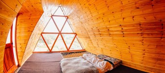 Hideout Cabins | Yellow