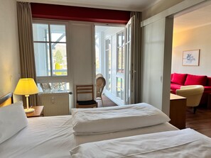 2 Schlafzimmer, Reisekinderbett, WLAN, Bettwäsche
