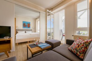 2 Schlafzimmer, Reisekinderbett, WLAN, Bettwäsche