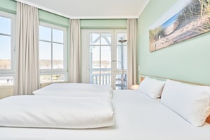 2 Schlafzimmer, Reisekinderbett, WLAN, Bettwäsche