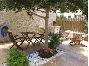 Outdoor dining - Apartment in Formentera 2 people (Formentera)