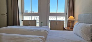 2 bedrooms, in-room safe, travel crib, WiFi