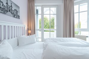 2 Schlafzimmer, Reisekinderbett, WLAN, Bettwäsche