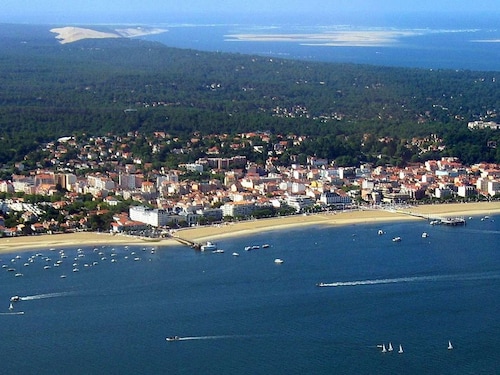 Moulleau - Maison Mitoyenne avec Jardin à 150m de la Plage