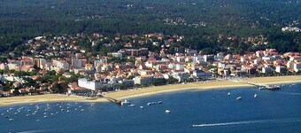 Moulleau - Maison Mitoyenne avec Jardin à 150m de la Plage