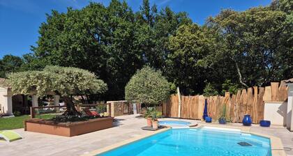 Romarin 4/6 pers. terrasse-jardin-piscine
