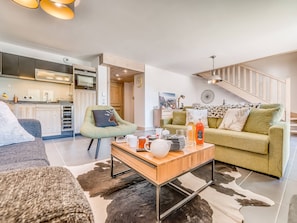 TV - Premium Apartment 6 pers - Ski-in/Ski-out - Services included (Tignes-Les Boisses)