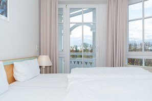 2 Schlafzimmer, Reisekinderbett, WLAN, Bettwäsche