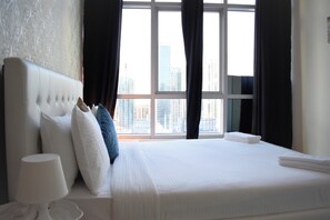 2 bedrooms, hypo-allergenic bedding, free WiFi, bed sheets - 2 Bedrooms Apartment in Marina Diamond 4 (Dubai)