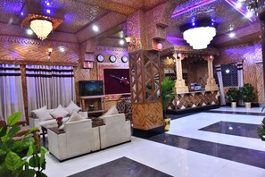 Sala de estar en el lobby